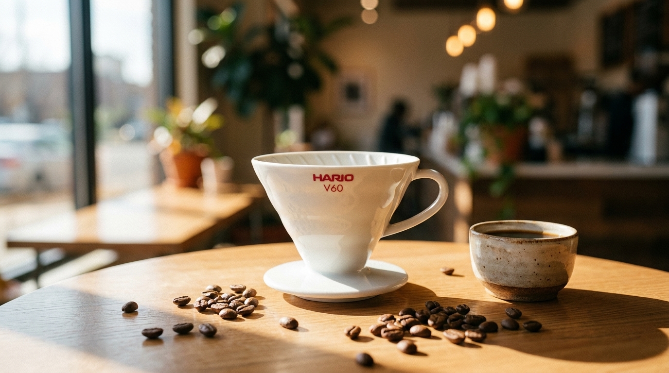 Hario V60 Ceramic Dripper 02 White
