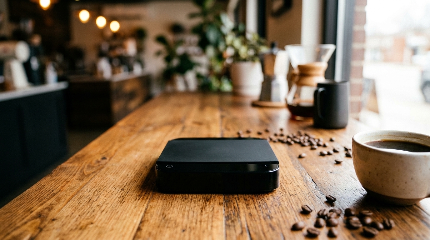 Acaia - Pearl Scale Pitch Black V2 Reimagined