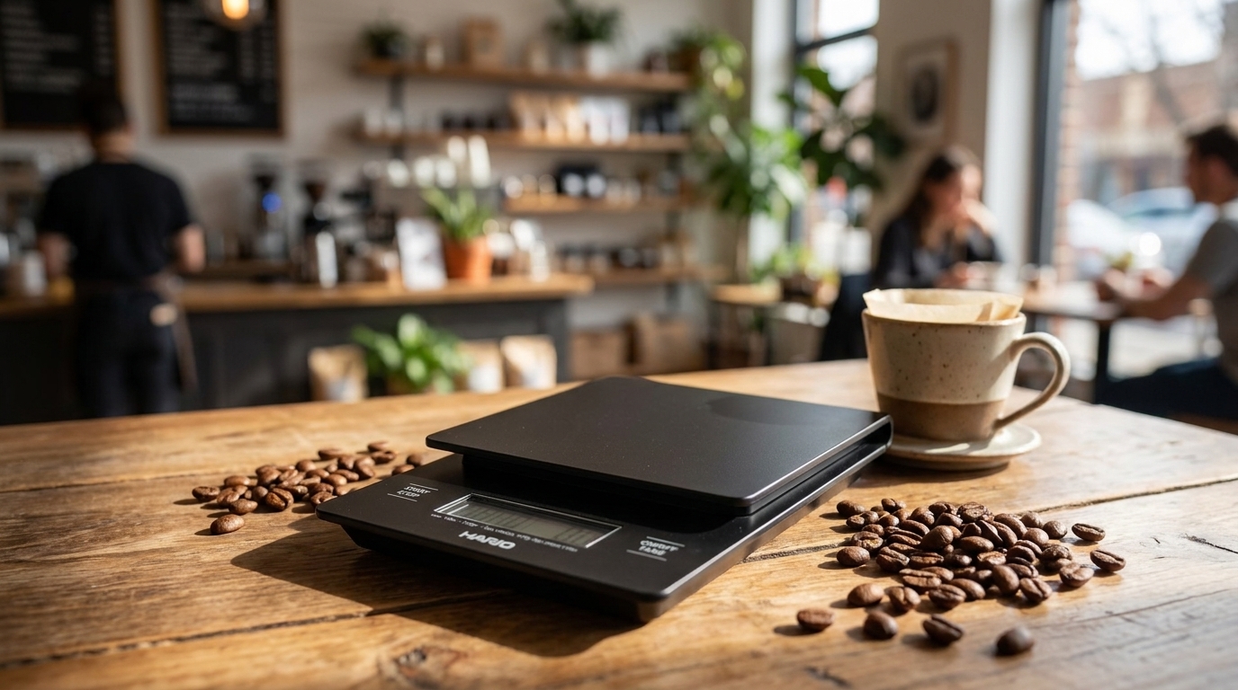 Hario - Timbangan Kopi Digital V60 Drip Scale VSTN-2000B