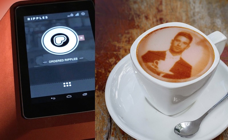 RIPPLE MAKER: MESIN PENCETAK LATTE ART 